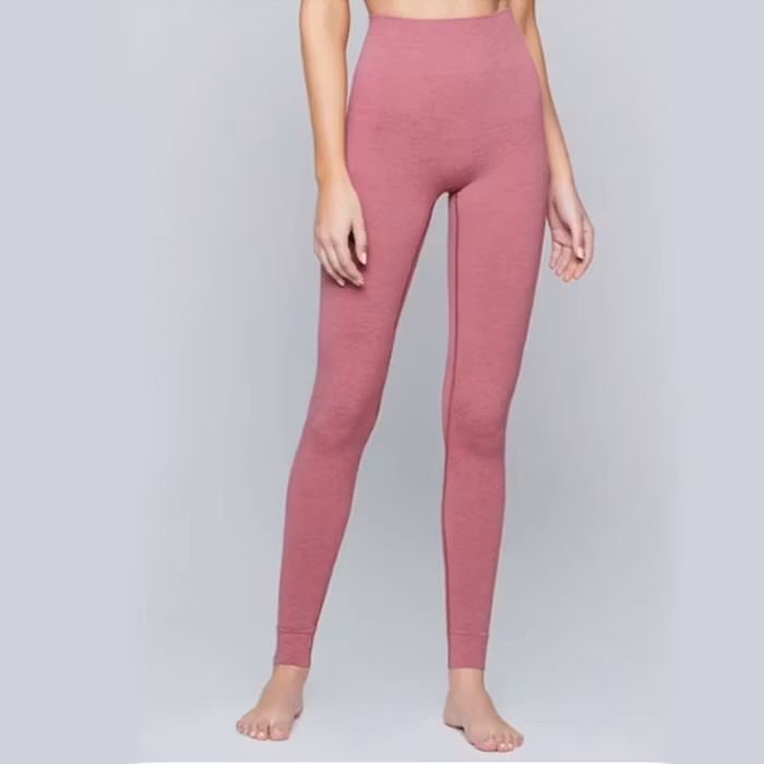 Yogaleggings Seamless Heather Rose - Moonchild Yogawear