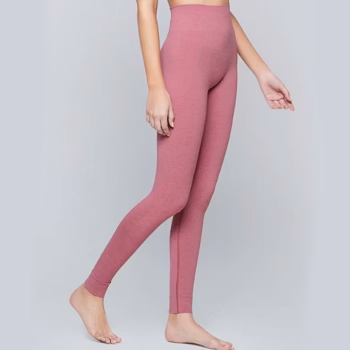 Yogaleggings Seamless Heather Rose - Moonchild Yogawear