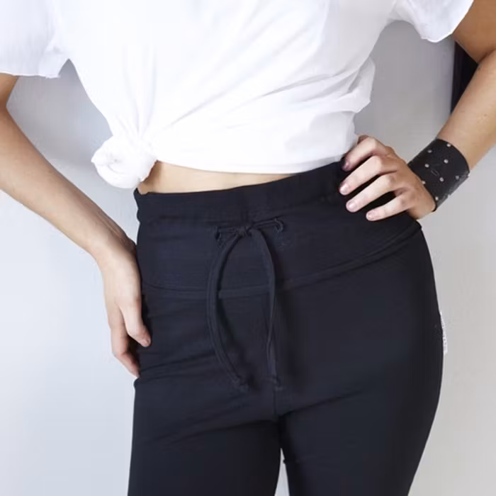 Yogabyxa JOY High Waist Svart - Santa Ni