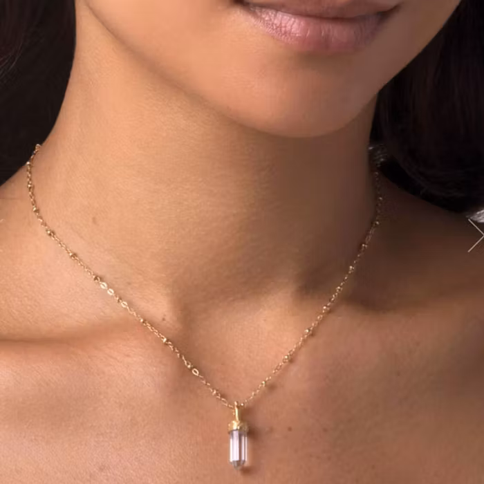 Halsband "Divine Purpose" förgyllt silver - Ananda Soul