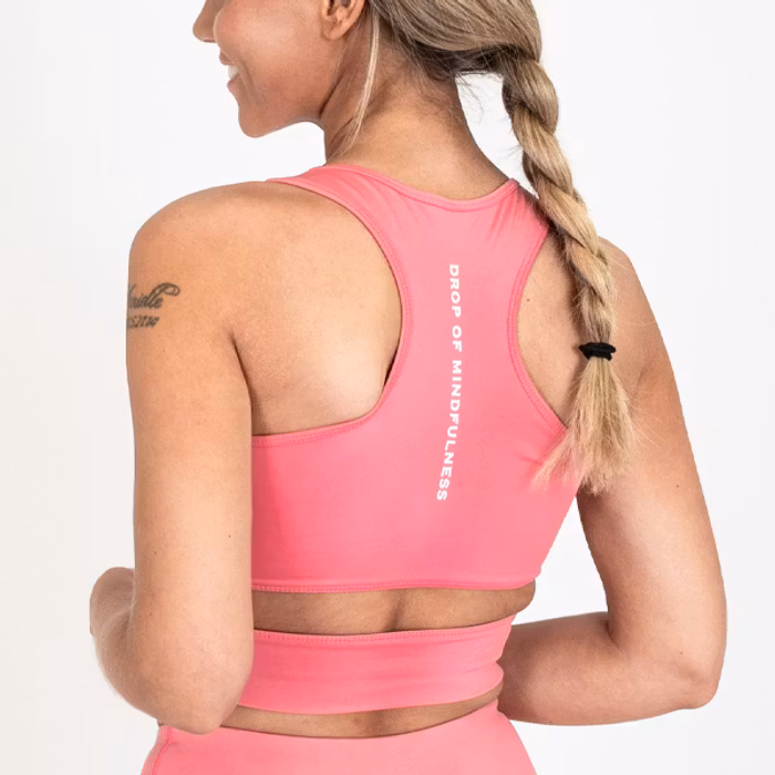 Sport-BH Yoga Melanie Pink Coral - DOM