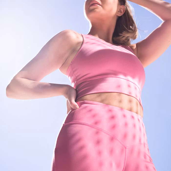 Sport-BH Yoga Melanie Pink Coral - DOM
