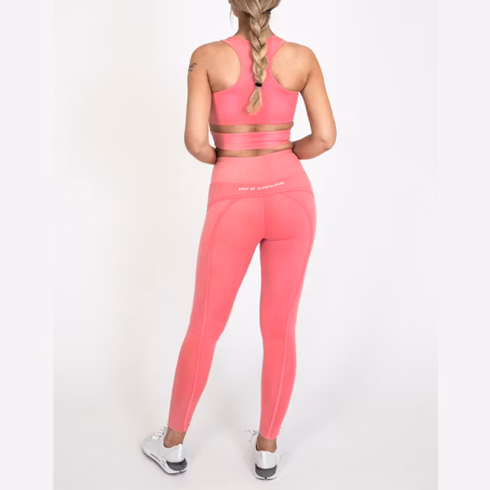 Yogaleggings BOW II Pink Coral - DOM