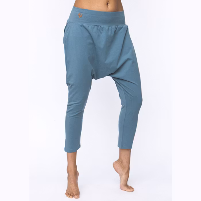 Yogabyxa Dharma Capri harem Bali Blue - Urban Goddess