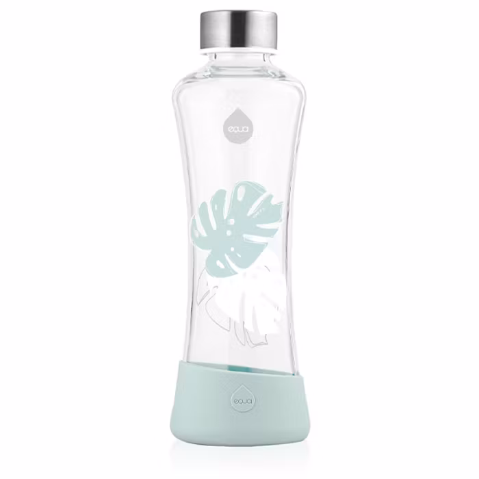 Vattenflaska Squeeze Monstera i glas - Equa