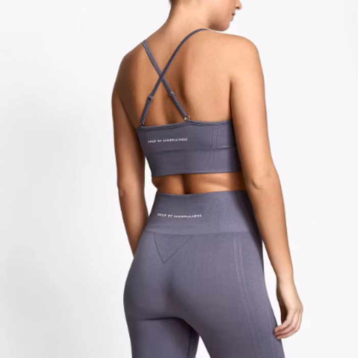 Sport-BH Yoga Seamless Trinity Violet - DOM