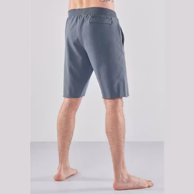 Yogashorts Bodhi Green Earth (blå/grå) - Renegade Guru Yogashorts Bodhi Green Earth (blå/grå) - Renegade Guru