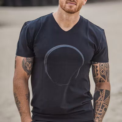 T-shirt Moksha Zen Black - Renegade Guru