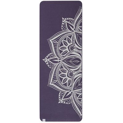 Yogamatta 6mm Aubergine Medallion - Gaiam