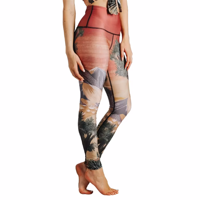 Yogaleggings Desert Oasis - Yoga Democracy