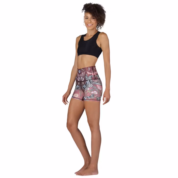 Yogashorts Joey Pretty in Pink - Yoga Democracy