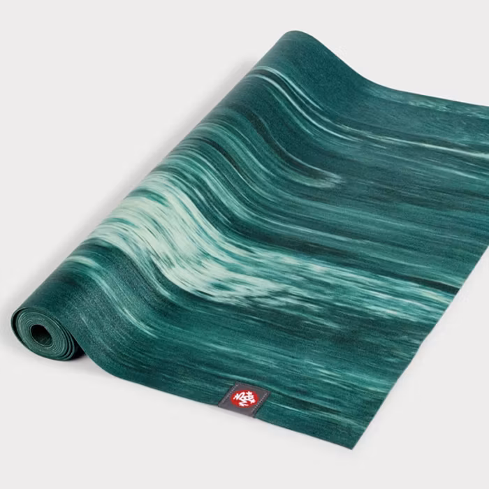 Yogamatta SuperLite Travelmat Deep Forest Marbled - Manduka
