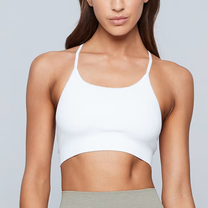 Sport-BH Yoga Seamless Zen Top White - Moonchild Yogawear