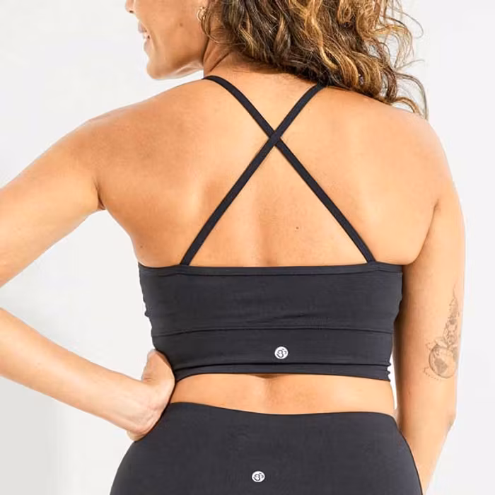 Sport-BH Yoga Wonder Luxe Ellis Crop Black Dharma Bums