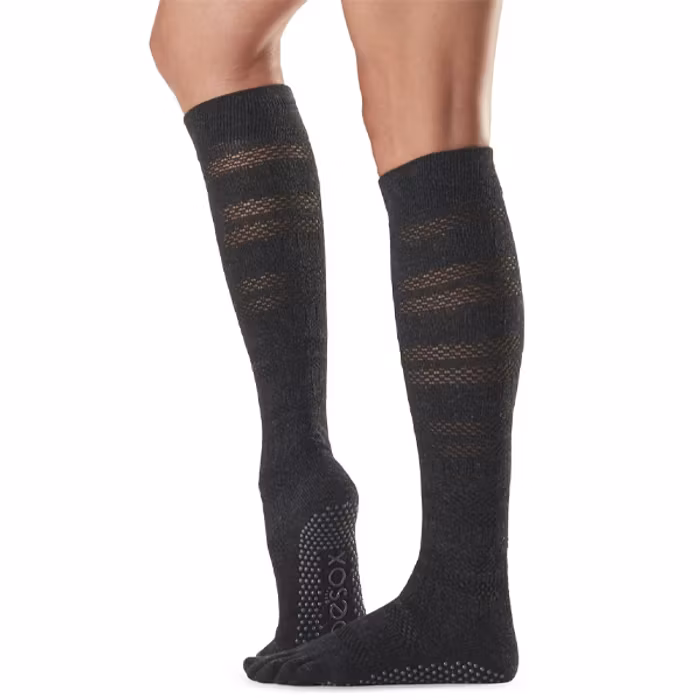 Yogastrumpor Fulltoe Scrunch Knee Grip Merci - ToeSox