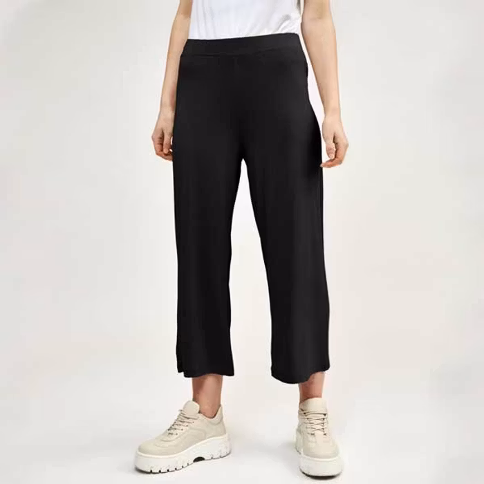 Byxor Haren Cropped Black - Movesgood