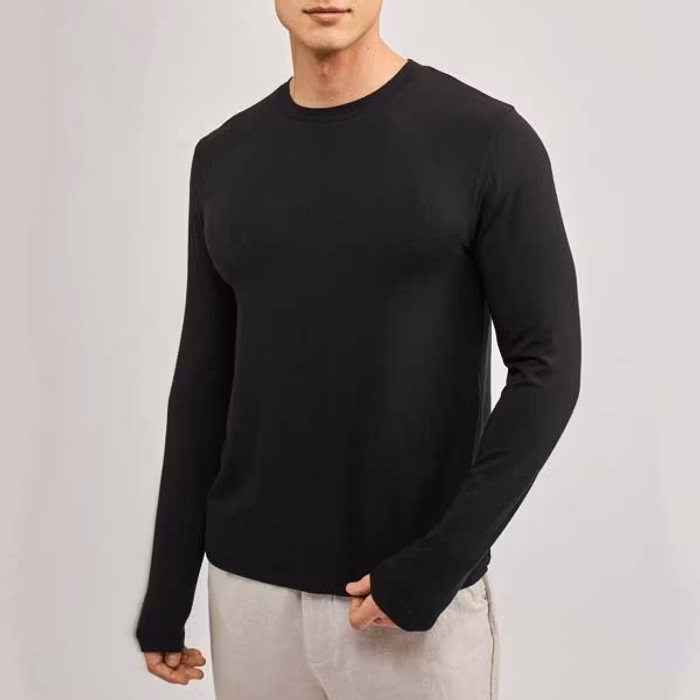 Tröja Lång ärm Brad Black - Movesgood
