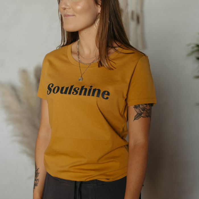 T-shirt "Soulshine" Ochre vintage - Soul Factory