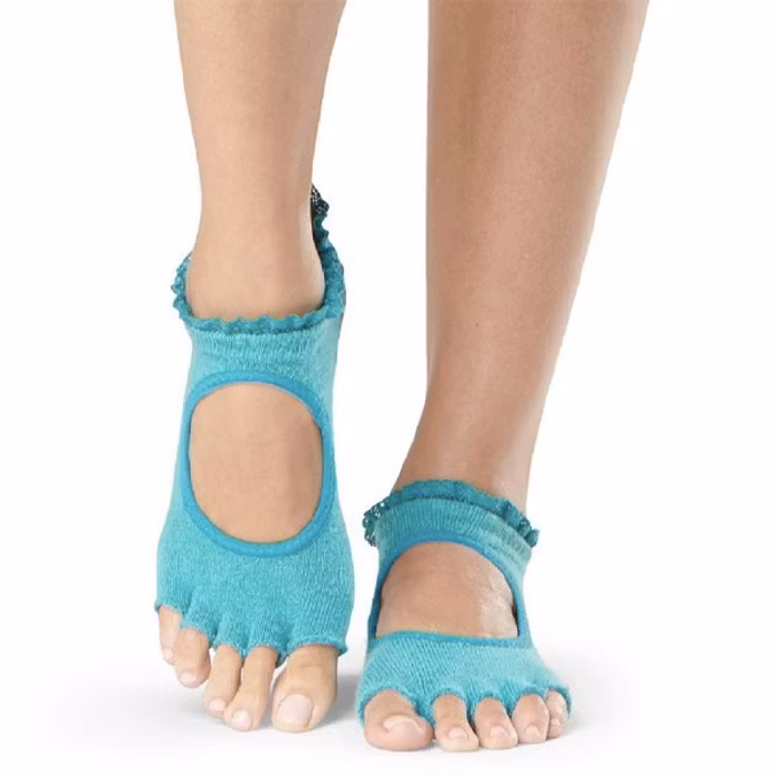 Yogastrumpor Halftoe Bella Grip Sea Lace - ToeSox
