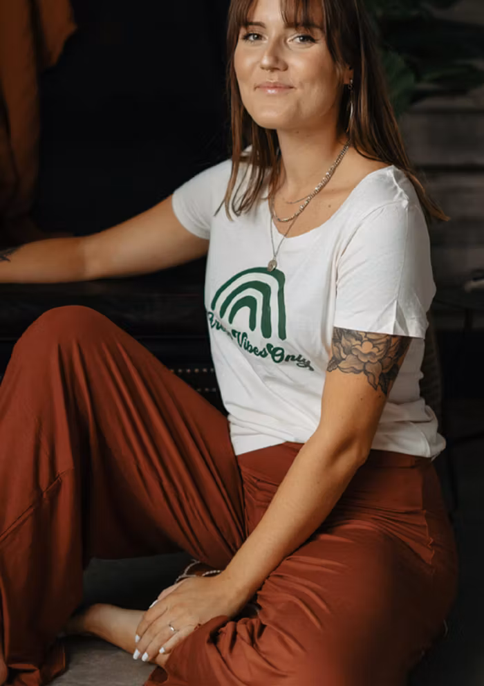 T-shirt "Green Vibes Only" - Soul Factory