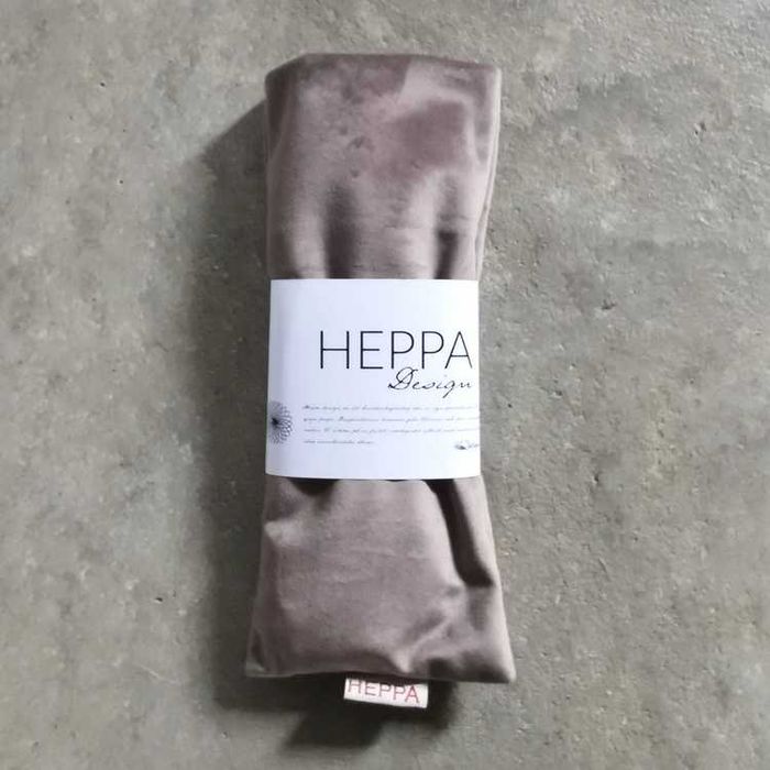 Ögonkudde Grå sammet - Heppa Design