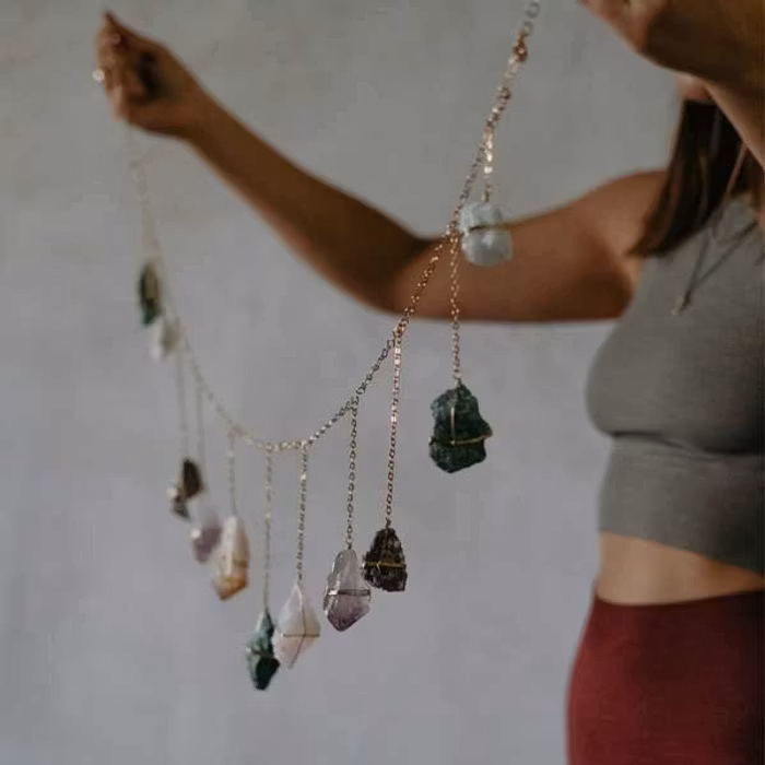 Väggdekoration Healing Rainbow Crystal Garland - Ariana Ost