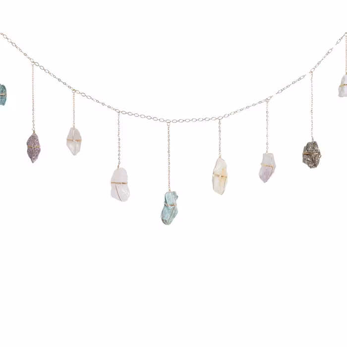 Väggdekoration Healing Rainbow Crystal Garland - Ariana Ost