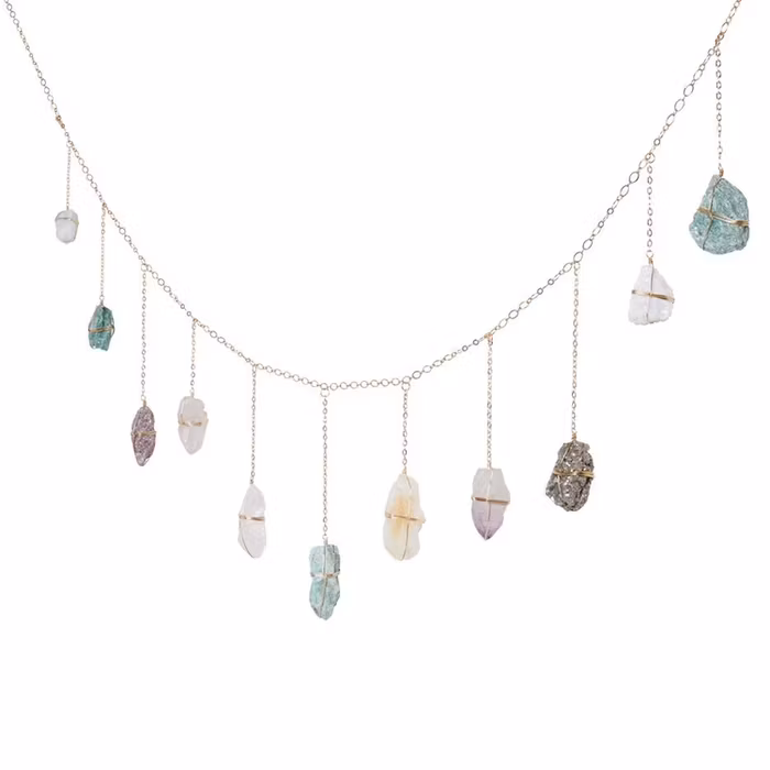 Väggdekoration Healing Rainbow Crystal Garland - Ariana Ost