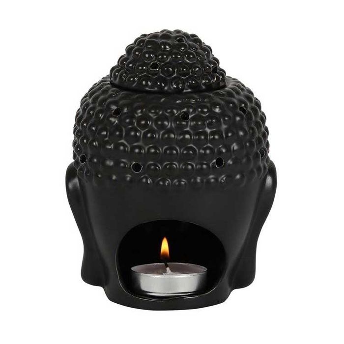 Aromalampa Buddha Black