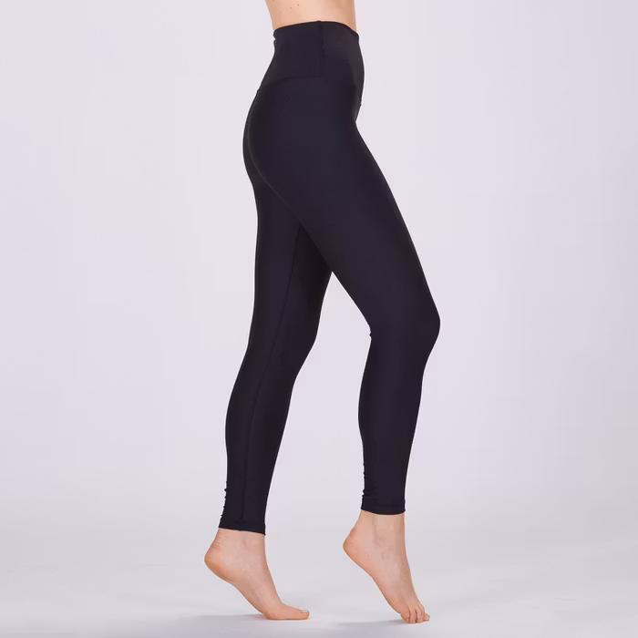 Yoga leggings Classic High waisted 7/8 Black - Sisterly