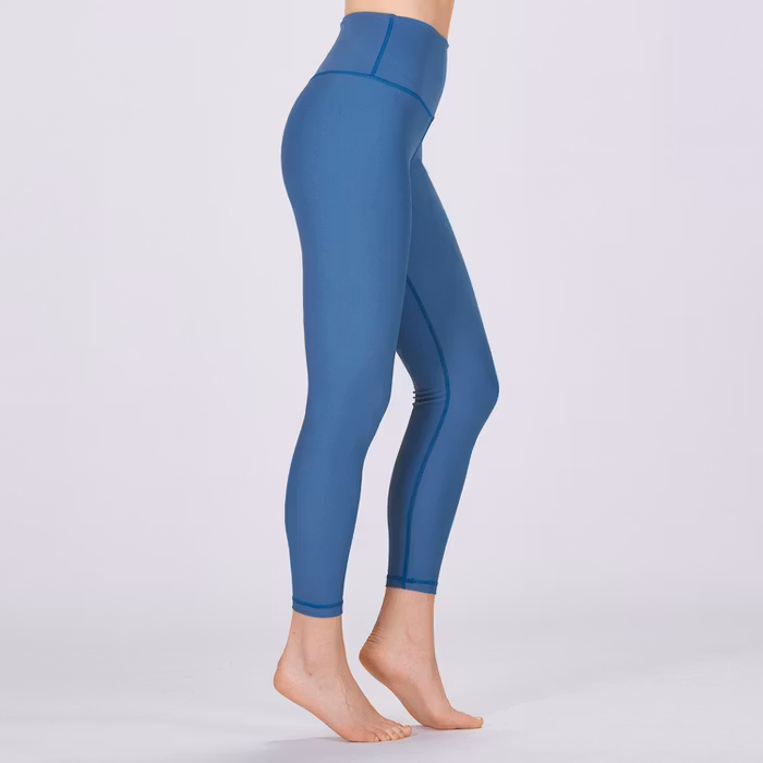 Yoga leggings Classic High waisted 7/8 Pine Blue - Sisterly