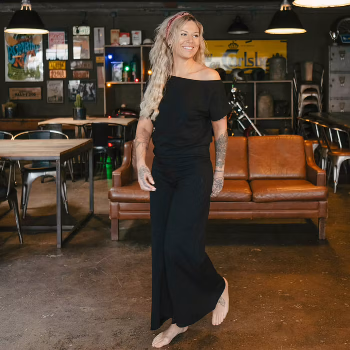 Jumpsuit Deluxe Black - Soul Factory