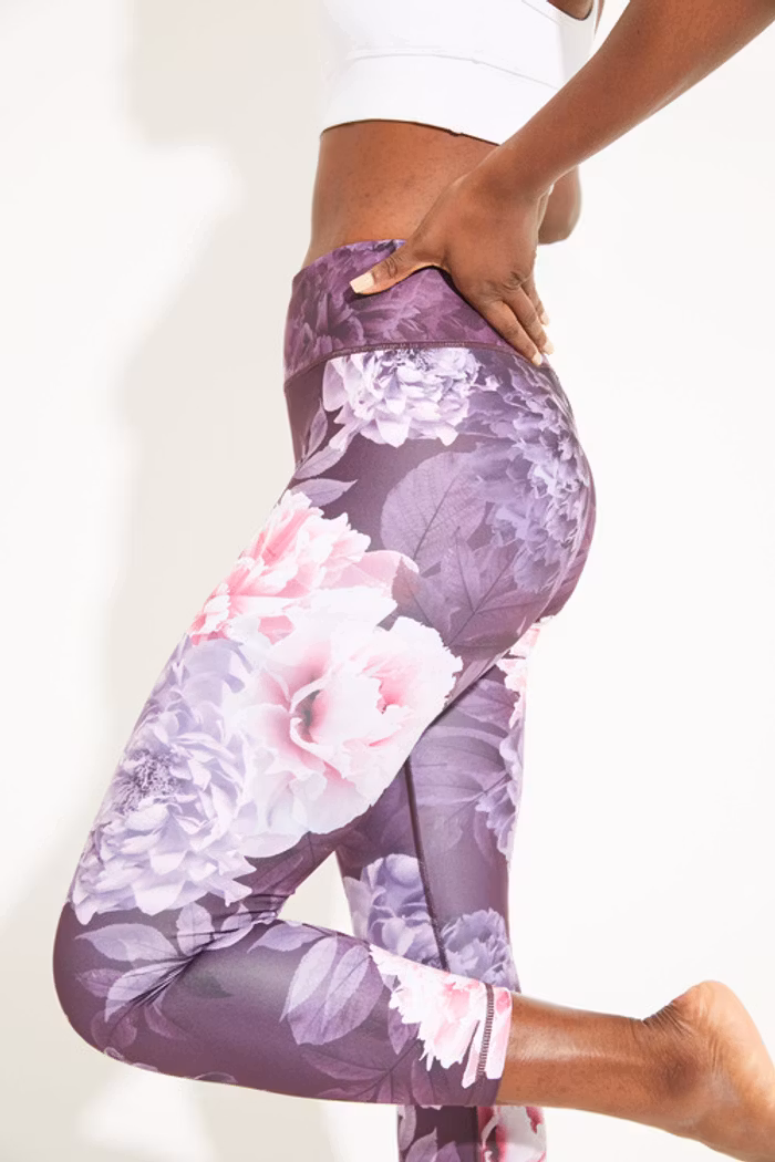 Yogaleggings Balance Midnight Magic High Waist 7/8 - Dharma Bums