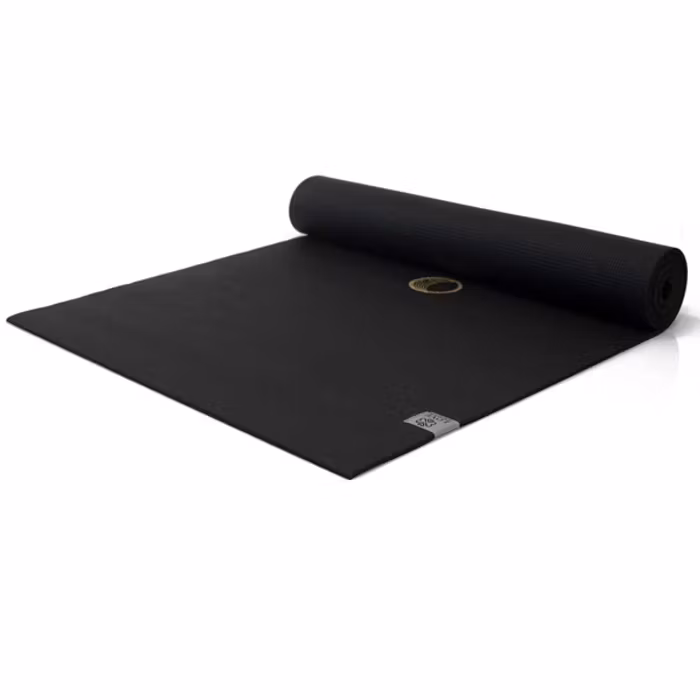 Yogamatta Sacred Extra Thick Black 6mm - Love Generation