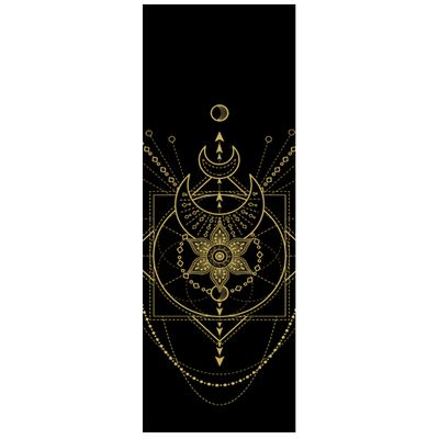 Yogamatta Sacred Extra Thick Black 6mm - Love Generation