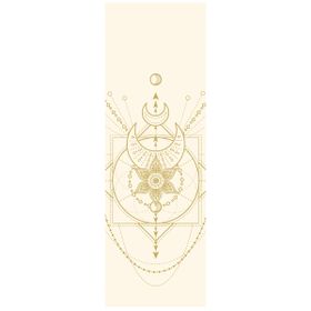 Yogamatta Sacred Extra Thick Ivory White 6mm - Love Generation