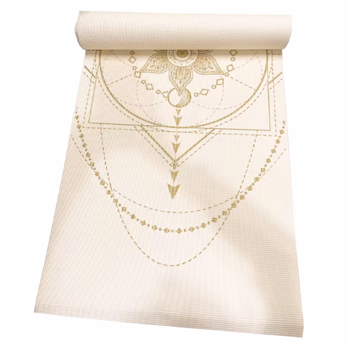 Yogamatta Sacred Extra Thick Ivory White 6mm - Love Generation