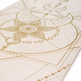 Yogamatta Sacred Extra Thick Ivory White 6mm - Love Generation Yogamatta Sacred Extra Thick Ivory White 6mm - Love Generation
