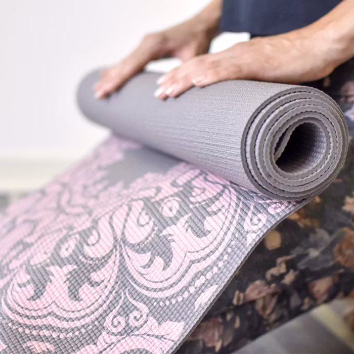 Yogamatta Mandala Warm Grey 4mm - Love Generation