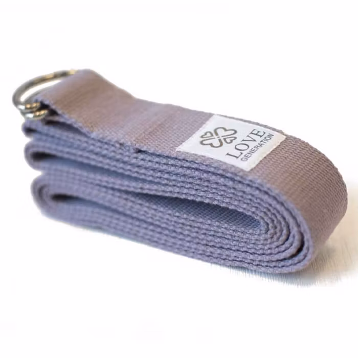 Yogabälte Cotton Violet - Love Generation