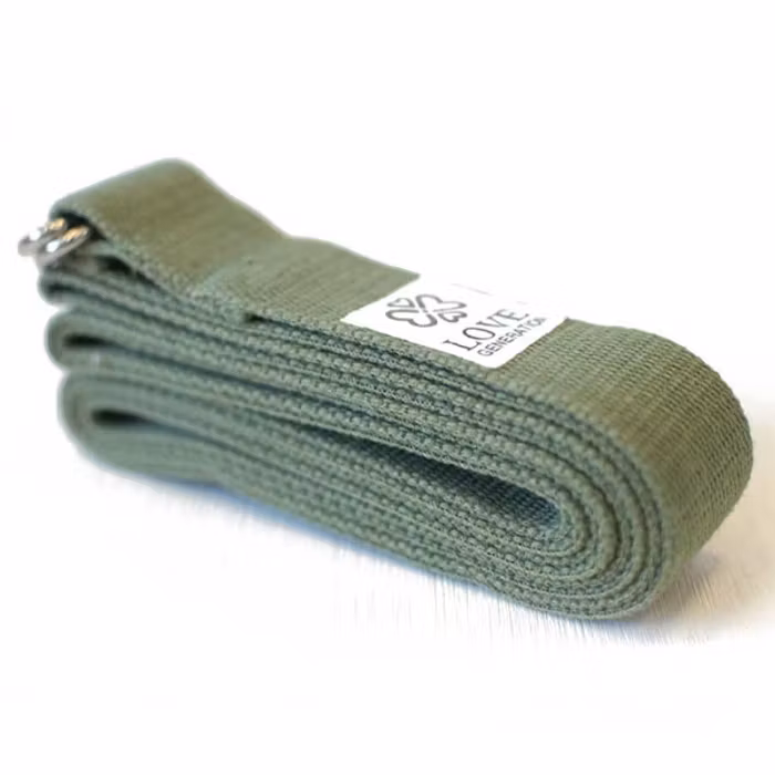 Yogabälte Cotton Green - Love Generation