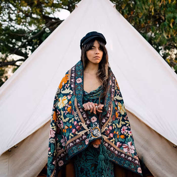 Picknick filt Emerald Forest - Wandering Folk