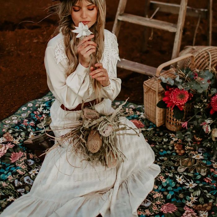 Picknick filt Native Wildflower - Wandering Folk