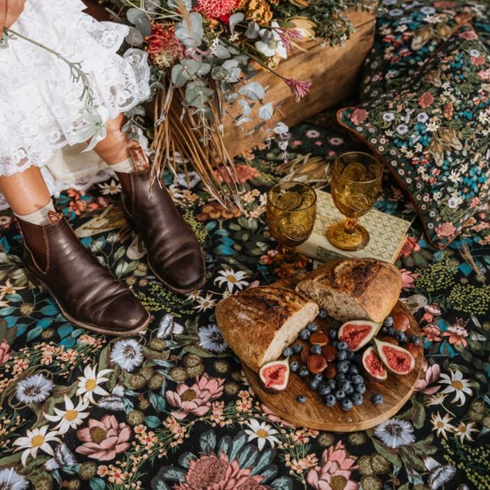 Picknick filt Native Wildflower - Wandering Folk