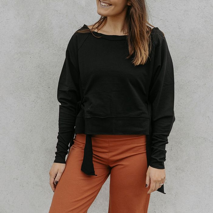 Tröja Sweater Knot Black - Soul Factory