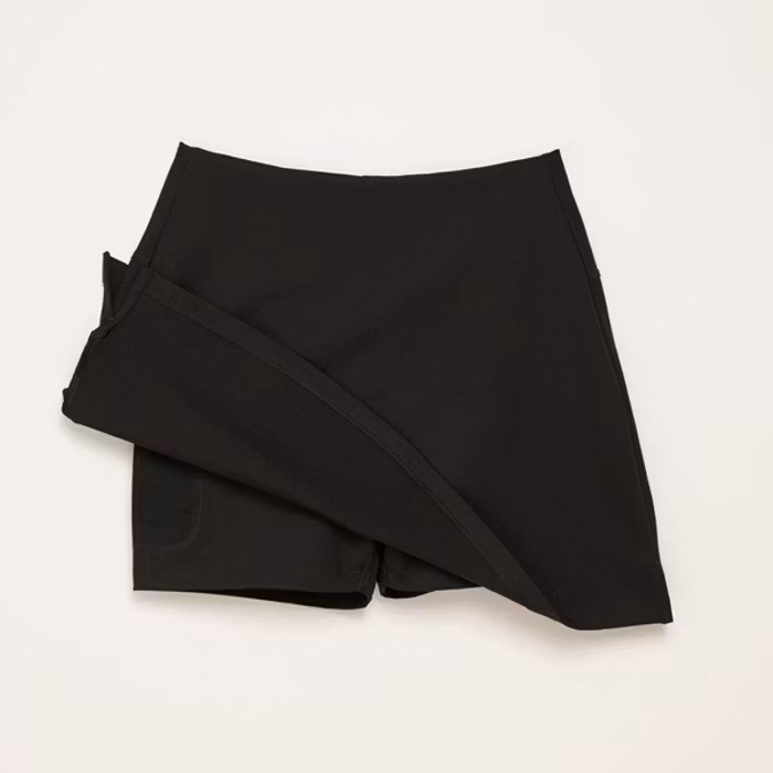 The skort kjol/shorts Black - Girlfriend Collective