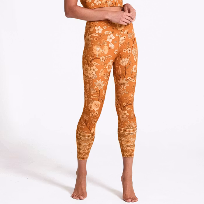 Yogaleggings Balance Honey Kiss High Waist 7/8 - Dharma Bums