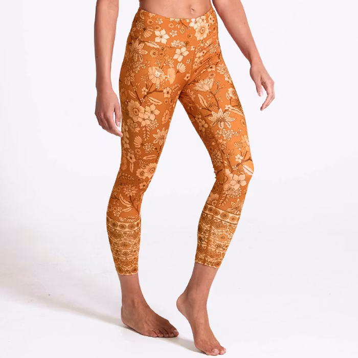 Yogaleggings Balance Honey Kiss High Waist 7/8 - Dharma Bums