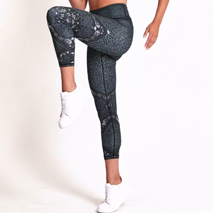 Yogaleggings Balance Soul Search High Waist 7/8 - Dharma Bums