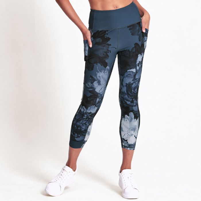Yogaleggings Motion Morning Mist Pocket 7/8 - Dharma Bums